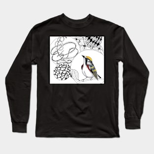 Chestnut-sided Warbler Long Sleeve T-Shirt